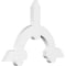 Ekena Millwork Ericson Architectural Grade PVC Gable Bracket, 36"W x 24"H x 2"D x 4"F, 16/12 Pitch GBP036X24X0204ERI00 - alternate 1